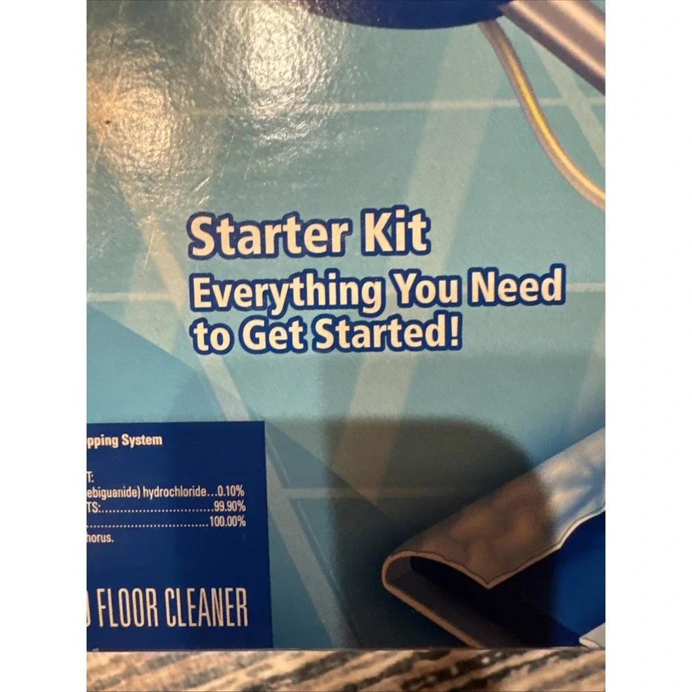 NEW Clorox ReadyMop Advanced Complete Mopping System in Box - Mop, Pads, Cleaner